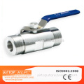 BV-11 steel full bore ball valve with lockable handle lever
